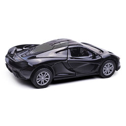 Чёрная инерционная машинка Спорт die-cast,1:32, открывающиеся двери