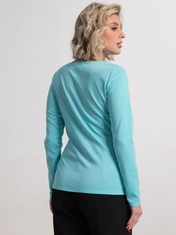 Блуза Тильда (бирюзовая) Б15268-50М - Lt collection фото 3