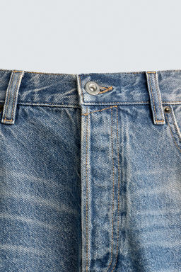 BERMUDA DENIM BAGGY FIT / Carb?n - Zara фото 9