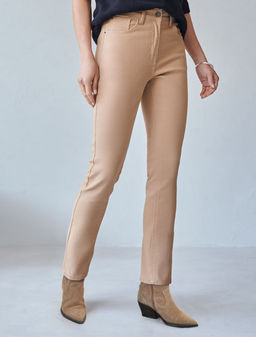 D24.229 Брюки женские светло-кофейный
