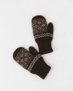 Детские варежки 24m из пуха яка