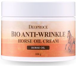 DEOPROCE  Крем для лица против морщин BIO ANTI WRINKLE HORSE OIL CREAM