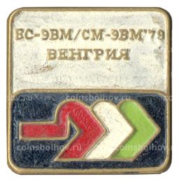 Значок Выставка ВС ЭВМ/СМ-ЭВМ-79