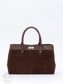 Сумка женская кожаная 999010NN coffee Natale Navetta в Новосибирске