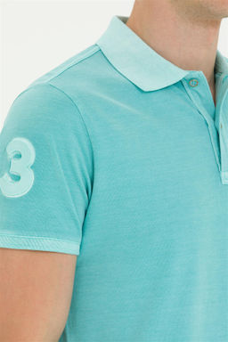 Мужская мятная базовая футболка - U.s. polo assn фото 14