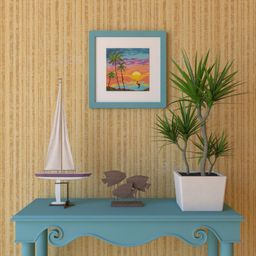 Кристальная (алмазная) мозаика ФРЕЯ ALVR-214 Морской закат 14 х 14 см