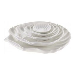 Блюдо сервировочное Walmer Shell 8 см, цвет белый  фото 3