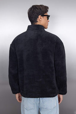TRENDYOL MAN Bej Regular/Normal Kesim Stoperli Kal?n Polar/Pelus Sweatshirt TMNAW22SW0618 - Trendyolmilla фото 4