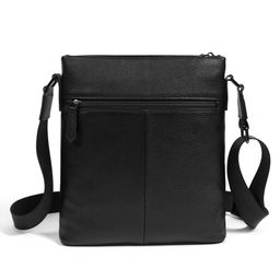 Сумка мужска, кожа, MIRONPAN 860424 Черный