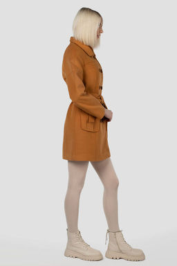 01-05422 Пальто женское демисезонное (пояс) - Империя пальто фото 13