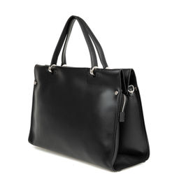 K123-17365-816 black, Женская кожаная сумка, Barcelo Biagi