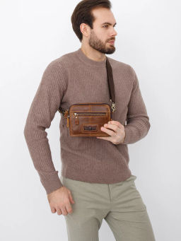 Сумка 6545-7TR d.brown Tough Ruder - S-style фото 8