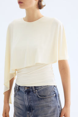 Top con detalle efecto capa - H&m фото 6