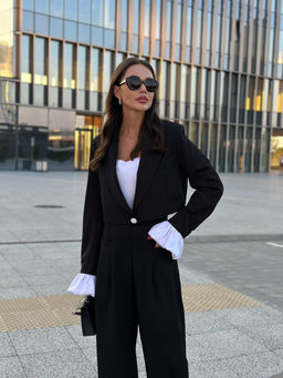 Костюм AURA 9233-164 черный