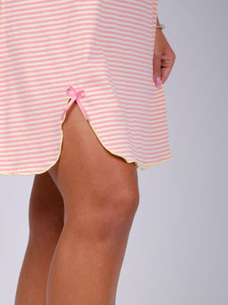 Сорочка "Катюша" полоса, трикотаж