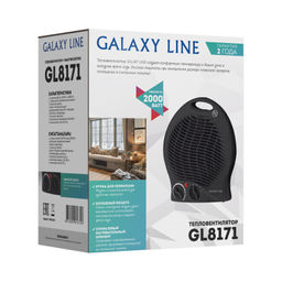 Тепловентилятор GALAXY LINE GL8171/черный (видео в описании)  фото 7