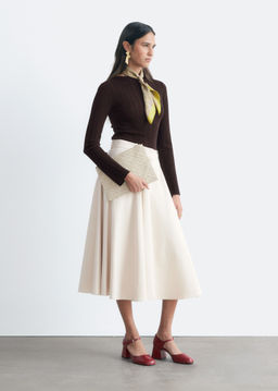 Falda sastre con corte circular - H&m фото 6