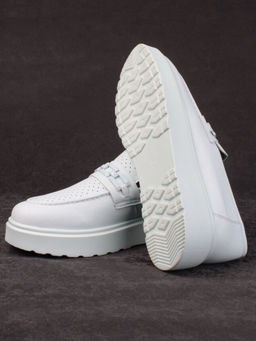 03-PDXL160-5 LT. BLUE Полуботинки женские (натуральная кожа)