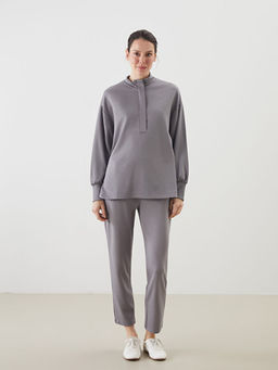 Dik Yaka Kad?n Sweatshirt