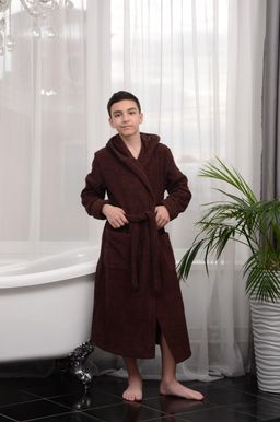 ХАЛАТ ДОМАШНИЙ ПОДРОСТКОВЫЙ МП-КОР-04 - Ашматекс фото 2