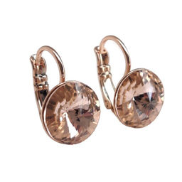 Серьги кристаллами Swarovski