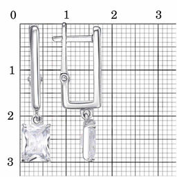 СЕРЬГИ 33815126Пл - Красная пресня фото 2