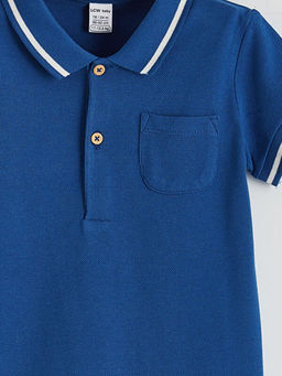 Polo Yaka Erkek Bebek Tulum