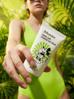 JMsolution Солнцезащитный крем с церамидами / Derma Care Ceramide Sun Cream SPF50+/PA++++ Disney Mickey, 50 мл