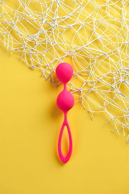 Вагинальные шарики A-Toys by TOYFA Rai, силикон, розовый, 17 см