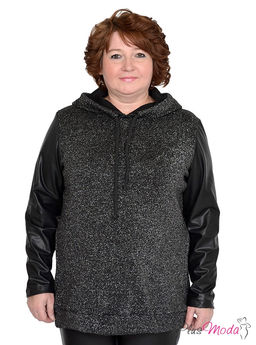 Толстовка Модель №804 размеры 44-84 - Plusmoda фото 2