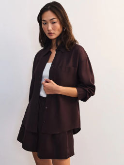 Льняная блуза свободного кроя ZR2605012008-27 / Zarina