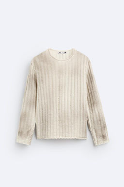 SPRAY PRINT SWEATER - Zara фото 7