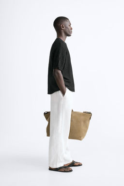 TEXTURED OPEN KNIT TOP - Zara фото 5