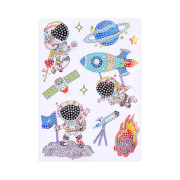 Мозаика алмазная "Космические приключения" в коробке