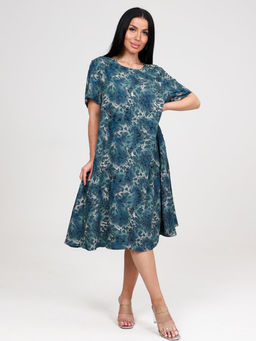 47 ПЛАТЬЕ ЖЕНСКОЕ (Изумрудный) - А-дина фото 2