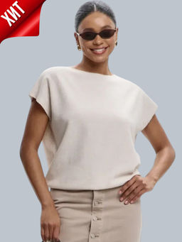 Джемпер к/р F612-1556 l.beige