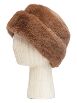 Шапка жен. полиэстер LB-M99008 taupe