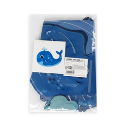 Цена за 5 шт. Шар воздушный фольгированный 14" «Весёлый кит»