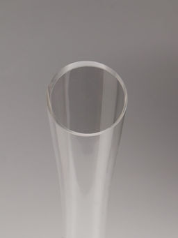 Ваза Николетт, 24.5?6.5 см, стекло, прозрачная