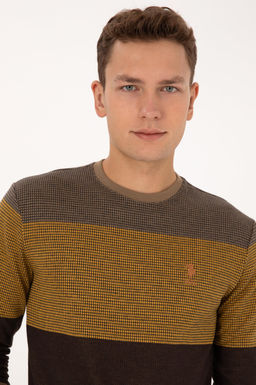 Erkek Camel Sweatshirt - U.s. polo assn фото 2