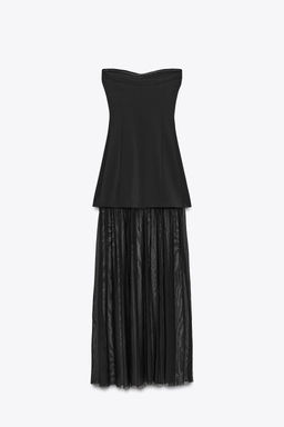 STRAPLESS COMBINED DRESS - Zara фото 6