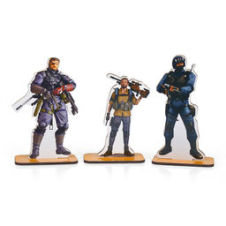 Автомат Резинкострел Карама Лед (с мишенями)