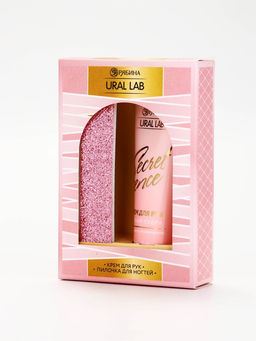 Подарочный набор: крем для рук 30 мл и пилочка, URAL LAB