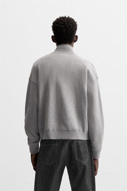 UNEVEN STITCH KNIT JACKET - Zara фото 3