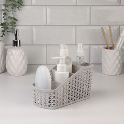 Органайзер для хранения, 4 ячейки, 19×10.5×8 см, МИКС