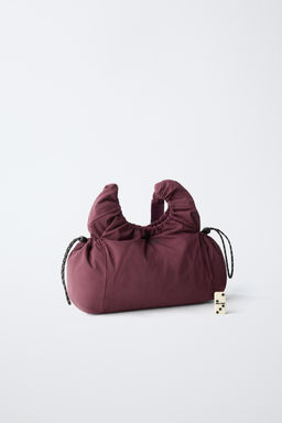 SHOPPER NYLON / Rojo Burdeos - Zara фото 5