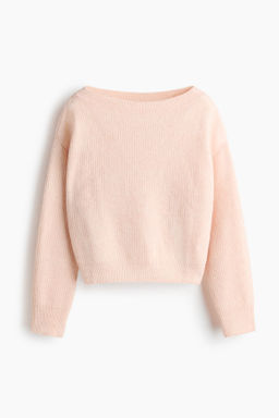 Jersey oversize con escote barco - H&m фото 3