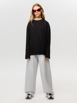 КБ 302925/черный 1413 лонгслив (футболка дл.рукав) дет