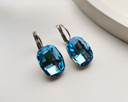 Серьги с кристаллами Swarovski
