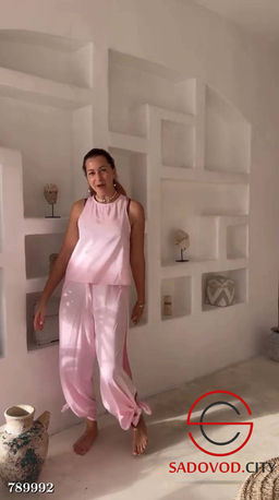 Женский летний брючный костюм двойка